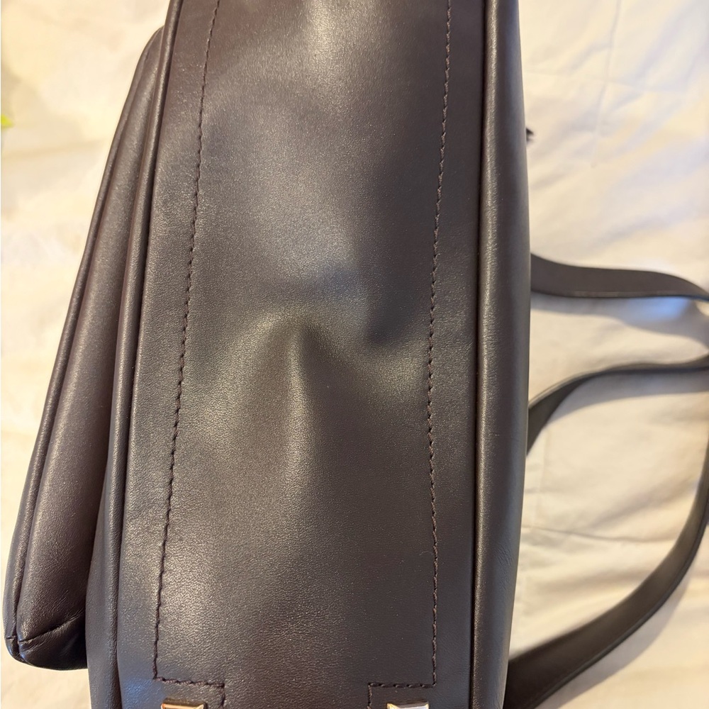 Henri Bendel Brown Leather Satchel - Picture 5 of 5